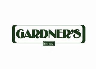 GARDNER'S EST. 1912