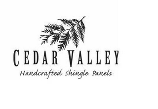 CEDAR VALLEY HANDCRAFTED SHINGLE PANELS