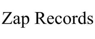 ZAP RECORDS