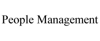 PEOPLE MANAGEMENT