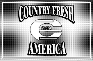 C CFA COUNTRY FRESH AMERICA