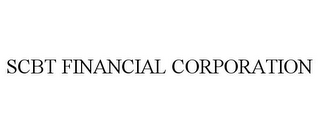 SCBT FINANCIAL CORPORATION