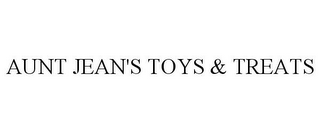 AUNT JEAN'S TOYS & TREATS