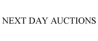 NEXT DAY AUCTIONS