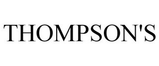 THOMPSON'S