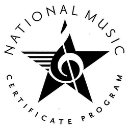 NATIONAL MUSIC CERTIFICATE PROGRAM