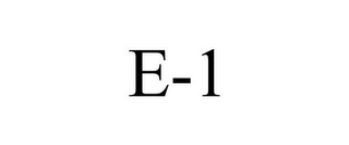 E-1