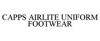 CAPPS AIRLITE UNIFORM FOOTWEAR