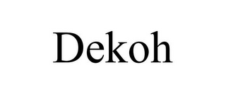 DEKOH