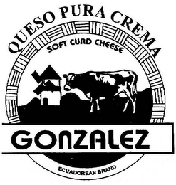 GONZALEZ QUESO PURA CREMA SOFT CURD CHEESE ECUADOREAN BRAND