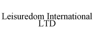 LEISUREDOM INTERNATIONAL LTD