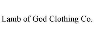 LAMB OF GOD CLOTHING CO.