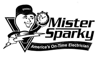 SPARKY MISTER SPARKY AMERICA'S ON-TIME ELECTRICIAN