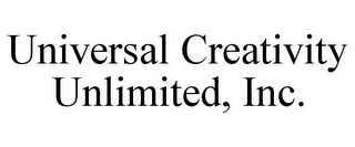 UNIVERSAL CREATIVITY UNLIMITED, INC.