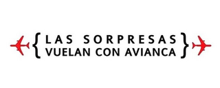 LAS SORPRESAS VUELAN CON AVIANCA