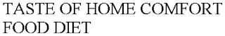 TASTE OF HOME COMFORT FOOD DIET