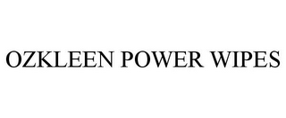 OZKLEEN POWER WIPES