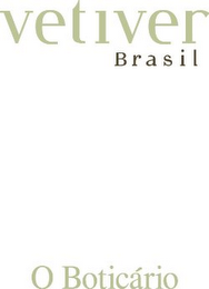 VETIVER BRASIL O BOTICÁRIO