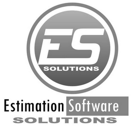 ES SOLUTIONS ESTIMATION SOFTWARE SOLUTIONS