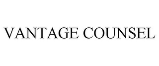 VANTAGE COUNSEL