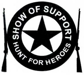 SHOW OF SUPPORT HUNT FOR HEROES