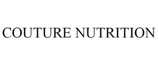 COUTURE NUTRITION