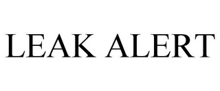 LEAK ALERT