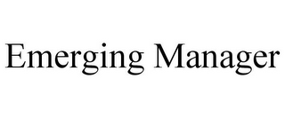 EMERGING MANAGER