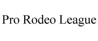 PRO RODEO LEAGUE