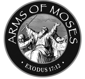 ARMS OF MOSES EXODUS 17:12