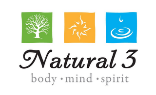 NATURAL 3 BODY · MIND · SPIRIT