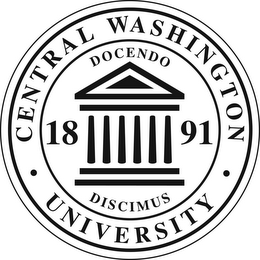 · CENTRAL WASHINGTON · UNIVERSITY DOCENDO 1891 DISCIMUS