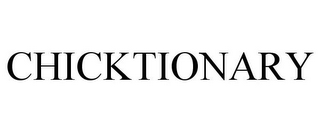 CHICKTIONARY