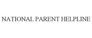 NATIONAL PARENT HELPLINE