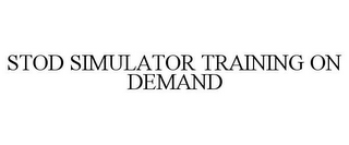 STOD SIMULATOR TRAINING ON DEMAND