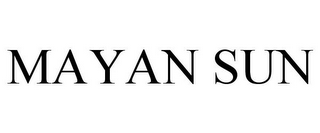 MAYAN SUN