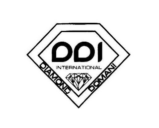 DDI INTERNATIONAL DIAMOND DOMANI