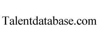 TALENTDATABASE.COM