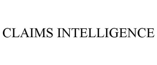 CLAIMS INTELLIGENCE