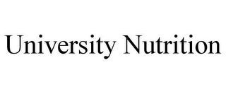 UNIVERSITY NUTRITION