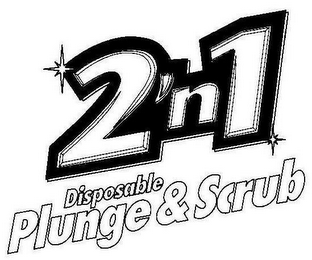 2 'N 1 DISPOSABLE PLUNGE & SCRUB