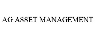 AG ASSET MANAGEMENT