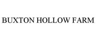 BUXTON HOLLOW FARM