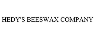 HEDY'S BEESWAX COMPANY