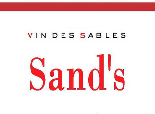 VIN DES SABLES SAND'S