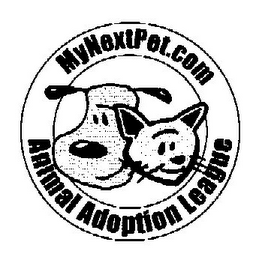 MYNEXTPET.COM ANIMAL ADOPTION LEAGUE