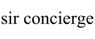 SIR CONCIERGE