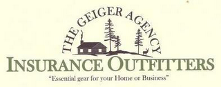 INSURANCE OUTFITTERS THE GEIGER AGENCY "ESSENTIAL GEAR FOR YOUR HOME OR BUSINESS"