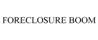 FORECLOSURE BOOM