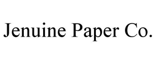 JENUINE PAPER CO.